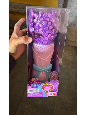 BARBIE MUÑECA REVEAL DE FLORES SORPRESA - MORADA