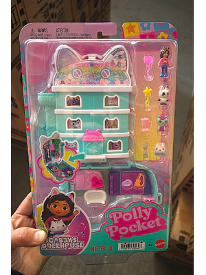 POLLY POCKET SET DE JUEGO COMPACTO GABBY'S DOLLHOUSE