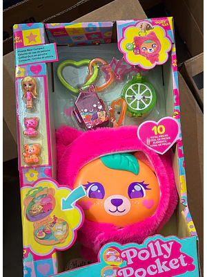 POLLY POCKET SET DE JUEGO COMPACTO OSITO DE PELUCHE