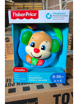 FISHER-PRICE REPRODUCTOR CANTA Y APRENDE