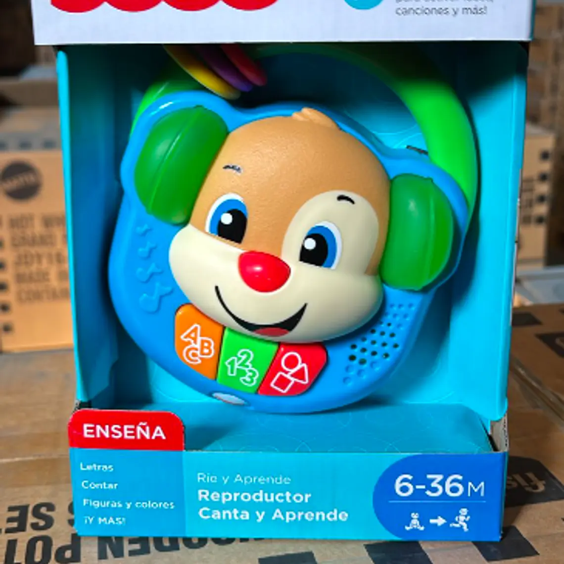 FISHER-PRICE REPRODUCTOR CANTA Y APRENDE 1