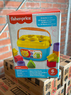 FISHER-PRICE PRIMEROS BLOQUES DEL BEBÉ