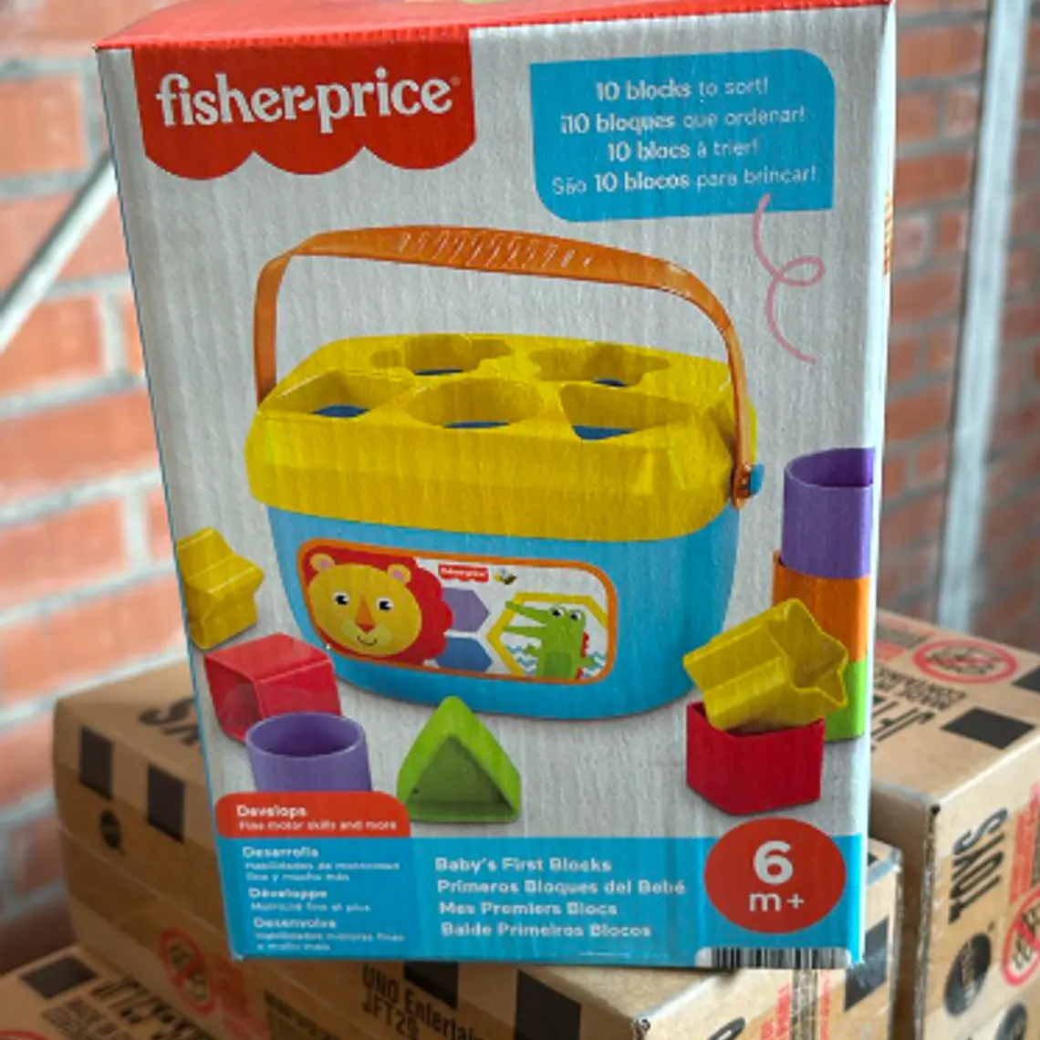 FISHER-PRICE PRIMEROS BLOQUES DEL BEBÉ 1