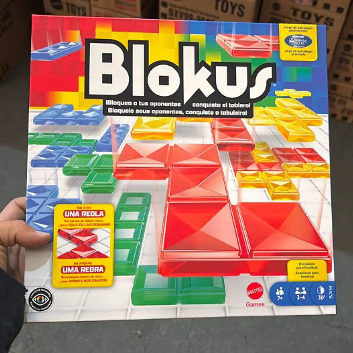 MATTEL GAMES JUEGO MESA BLOKUS 1