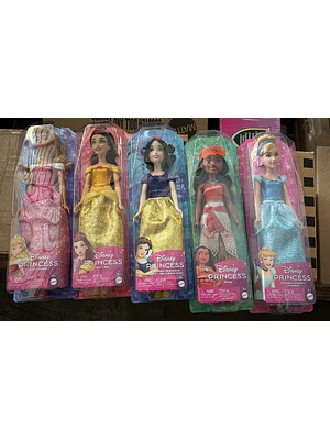 DISNEY PRINCESA MUÑECA FALDA CON BRILLOS (PRODUCTO ALEATORIO)