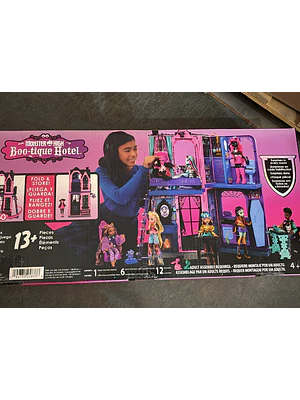 MONSTER HIGH CASA DE MUÑECAS HOTEL BOO-TIQUE