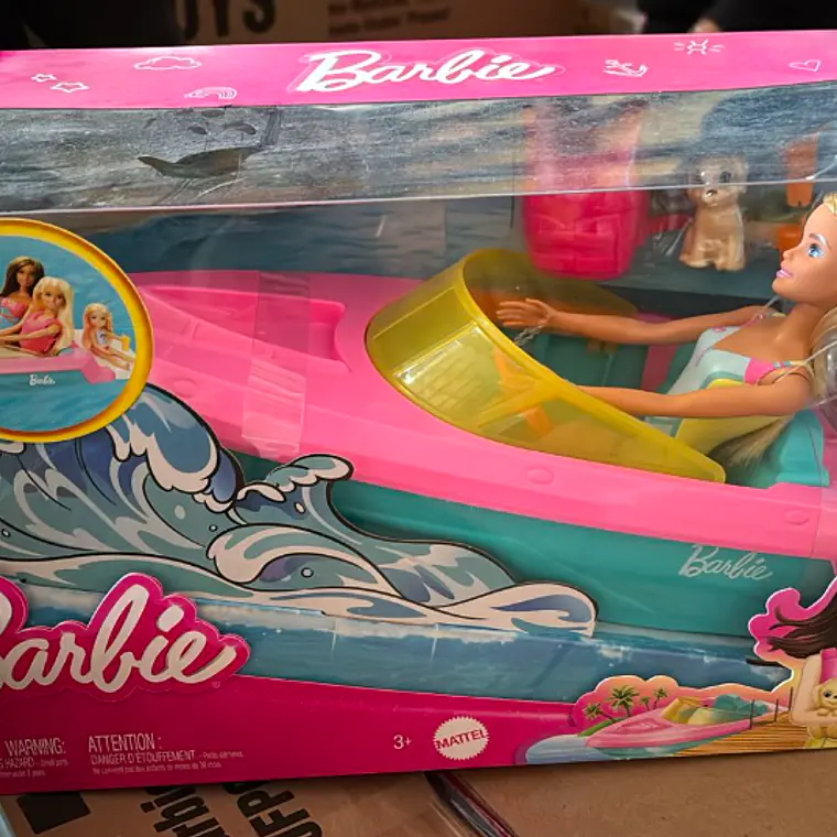 BARBIE SET DE JUEGO BOTE ACUÁTICO CON MUÑECA 1