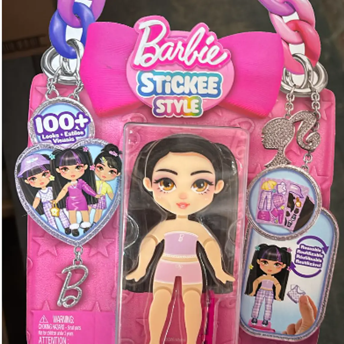 BARBIE MUÑECA SURTIDO SORPRESA STEECKEEZ - MORENA 1