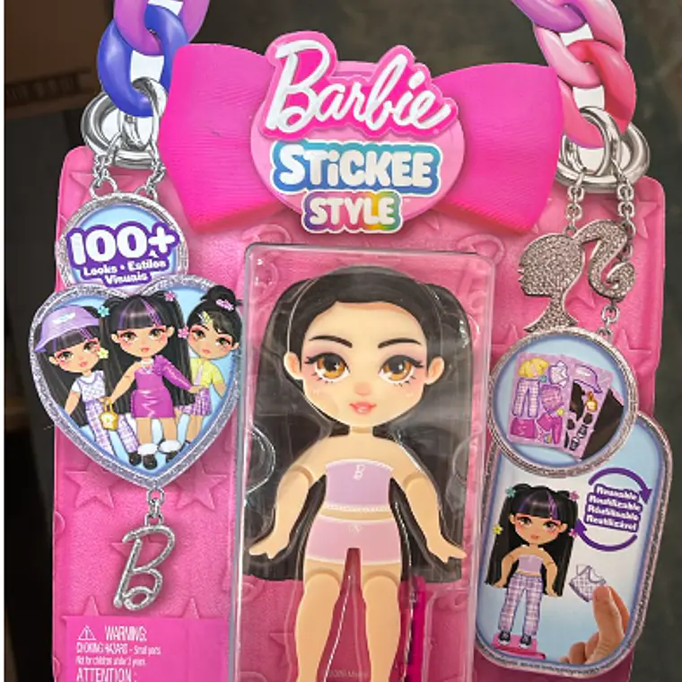 BARBIE MUÑECA SURTIDO SORPRESA STEECKEEZ - MORENA 1