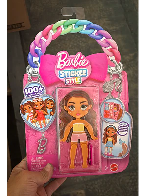 BARBIE MUÑECA SURTIDO SORPRESA STEECKEEZ - CASTAÑA
