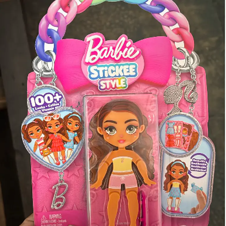 BARBIE MUÑECA SURTIDO SORPRESA STEECKEEZ - CASTAÑA 1