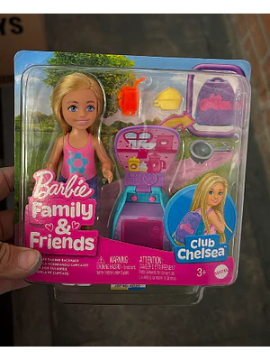 BARBIE SET DE JUEGO CHELSEA MOCHILA PARA HORNEAR CUPCAKES