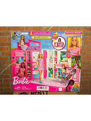 BARBIE CASA MUÑECAS GLAM CON MUÑECA