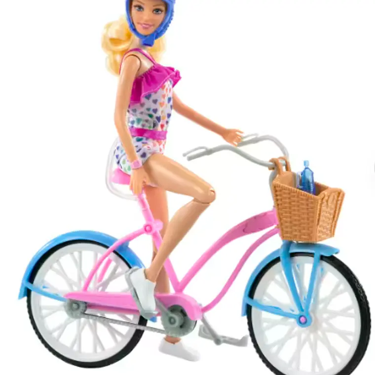 BARBIE SET DE JUEGO BICICLETA CON MUÑECA 2