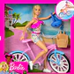 BARBIE SET DE JUEGO BICICLETA CON MUÑECA - Miniatura 3