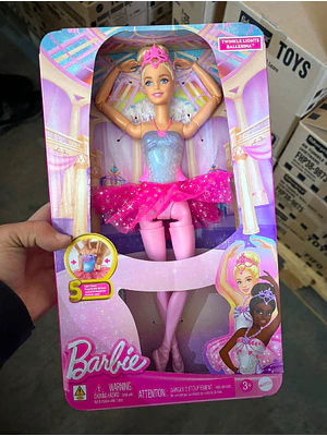BARBIE MUÑECA BAILARINA LUCES BRILLANTES