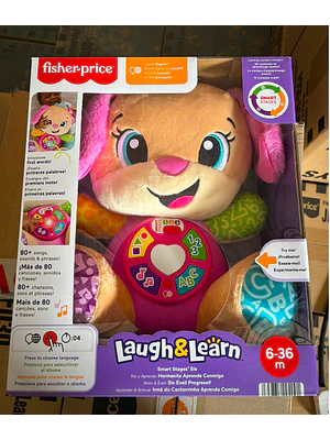 FISHER-PRICE HERMANITA APRENDE CONMIGO (IDIOMA INGLÉS)