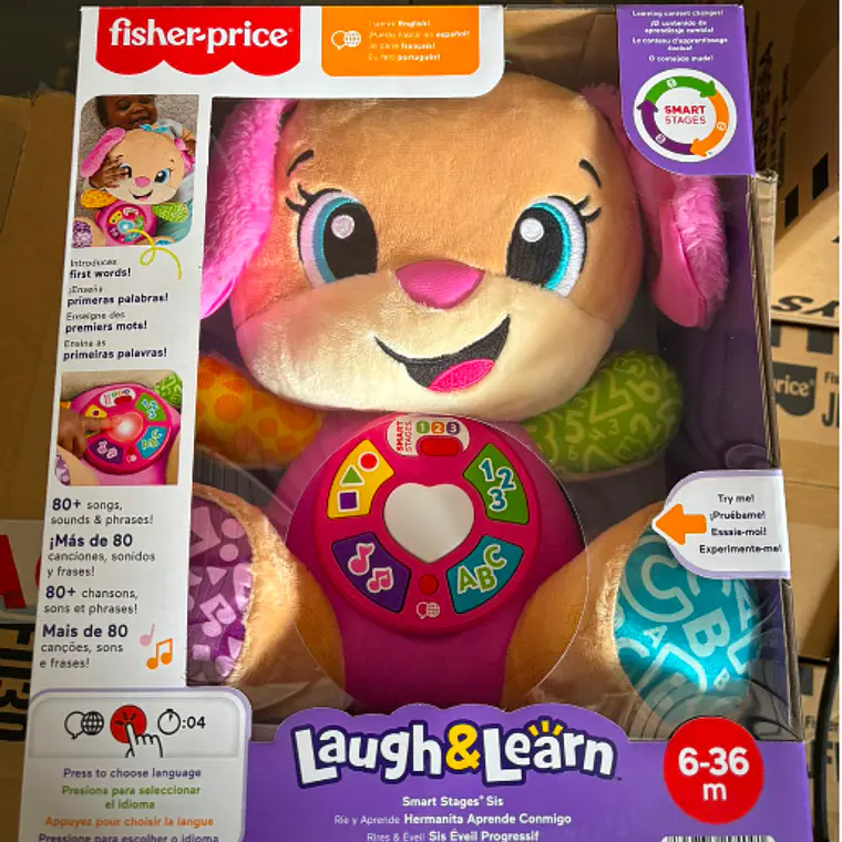 FISHER-PRICE HERMANITA APRENDE CONMIGO (IDIOMA INGLÉS) 1