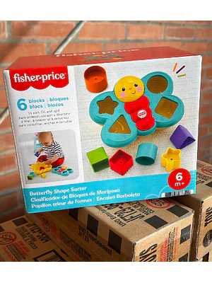FISHER-PRICE MARIPOSA DE BLOQUES