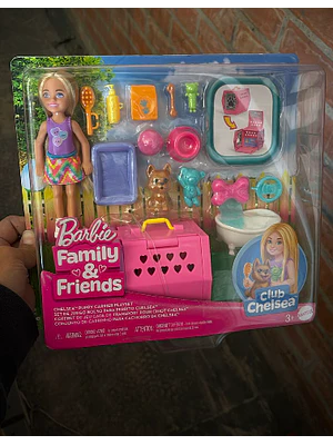 BARBIE SET CHELSEA FIESTA DE PERRITOS