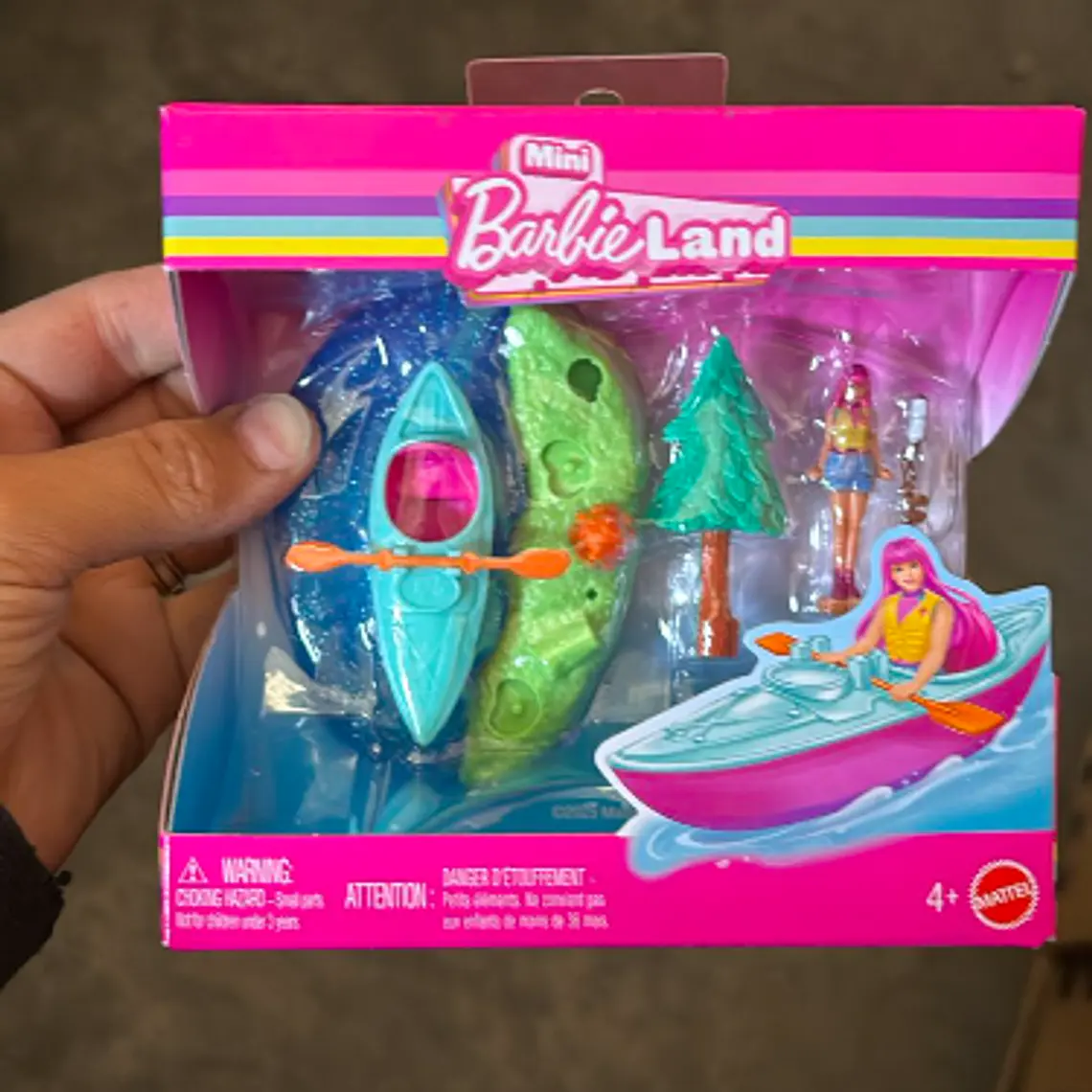BARBIE MINI VEHÍCULOS Y SETS - BOTE 1