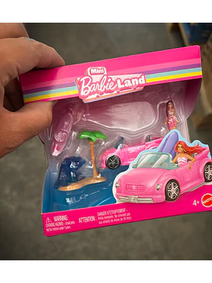 BARBIE MINI VEHÍCULOS Y SETS - PALMERA
