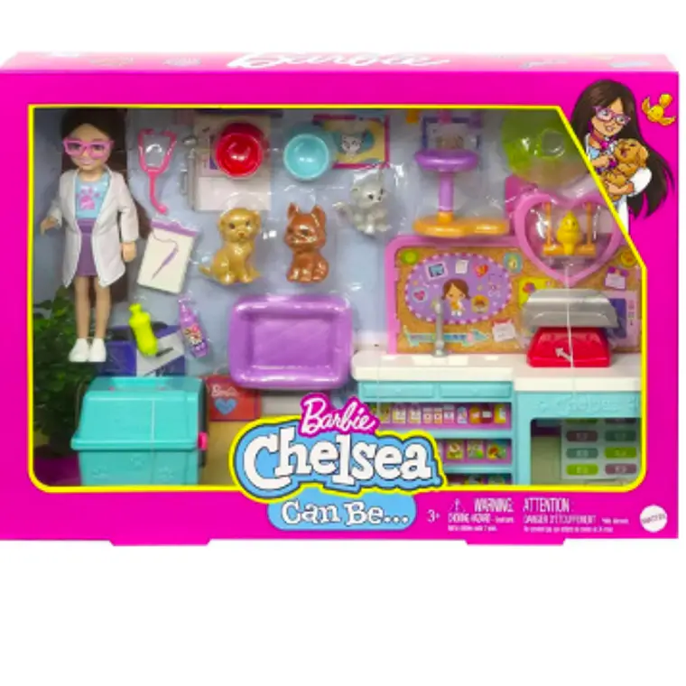 BARBIE SET JUEGO CHELSEA VETERINARIA 2