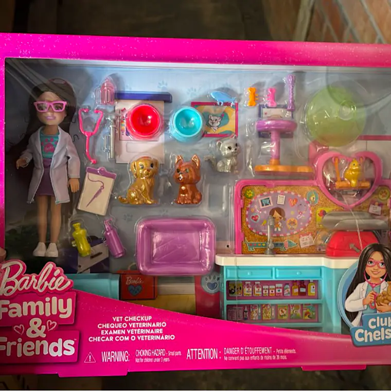 BARBIE SET JUEGO CHELSEA VETERINARIA 1