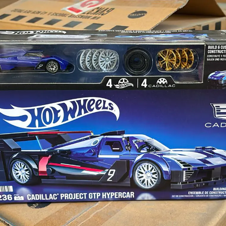 MATTEL BRICK SHOP HOT WHEELS SPEED CADILLAC PROJECT GTP 1