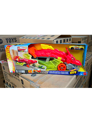 HOT WHEELS PISTA REMOLQUE DE DRAGÓN