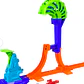 HOT WHEELS ACTION CHAMPIONSHIP TRACKSET ASST - TORRE - Miniatura 2