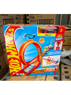 HOT WHEELS PISTA DE JUGUETE PISTAS DE ACROBACIAS SORPRESA - RUEDA