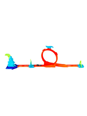 HOT WHEELS PISTA DE JUGUETE PISTAS DE ACROBACIAS SORPRESA - RUEDA