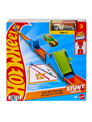 HOT WHEELS PISTA DE JUGUETE PISTAS DE ACROBACIAS SORPRESA - SALTO