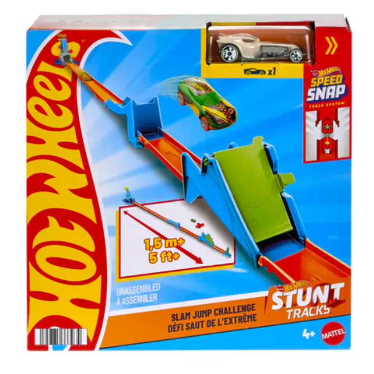 HOT WHEELS PISTA DE JUGUETE PISTAS DE ACROBACIAS SORPRESA - SALTO 2