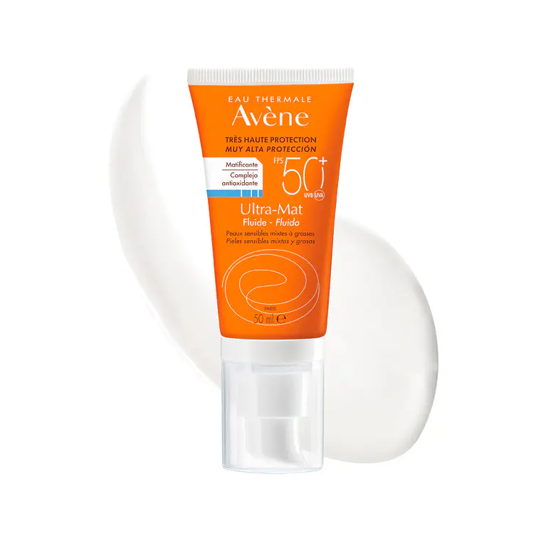 AVENE FLUIDO ULTRA-MAT SPF50+ SIN COLOR (50 ML) I VENCE:20-02-2027 2
