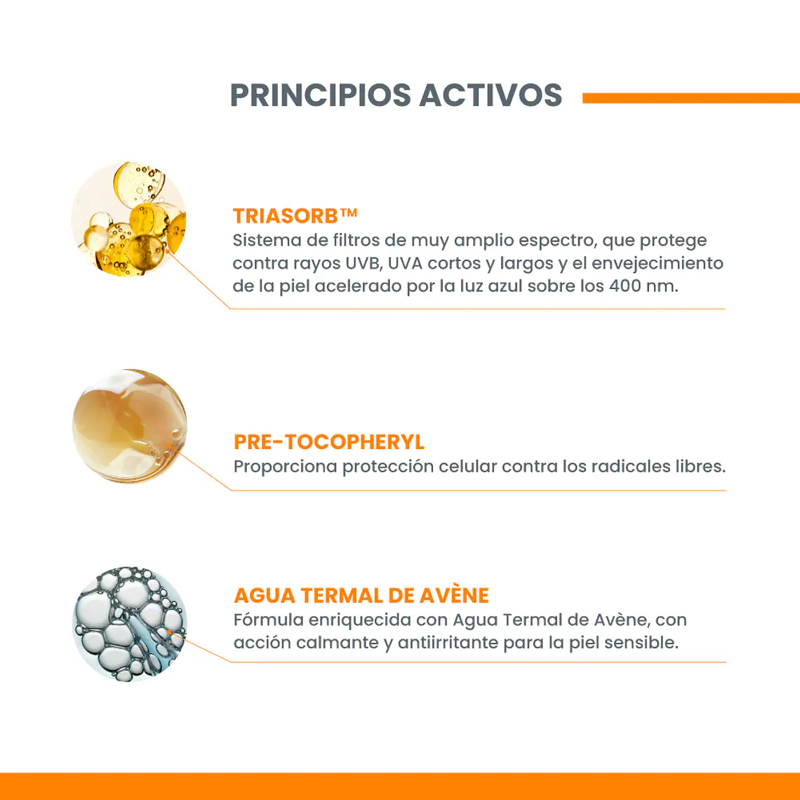 AVENE SOLAR FLUIDO SPF50+ (50 ML) I VENCE:04-01-1027 3