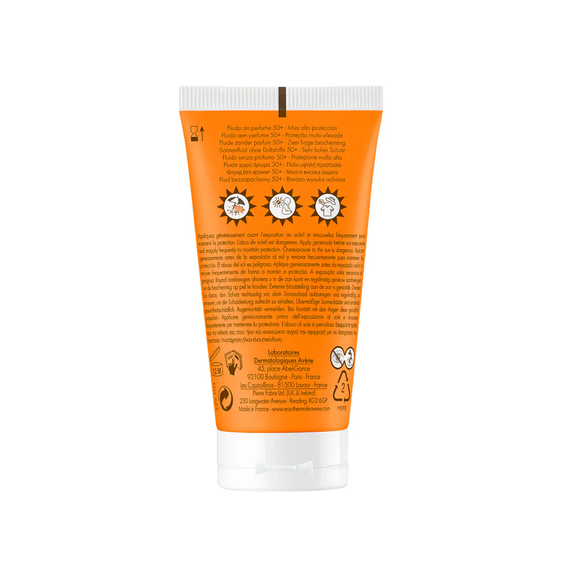 AVENE SOLAR FLUIDO SPF50+ (50 ML) I VENCE:04-01-1027 4
