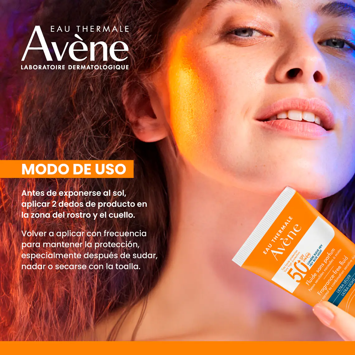 AVENE SOLAR FLUIDO SPF50+ (50 ML) I VENCE:04-01-1027 11