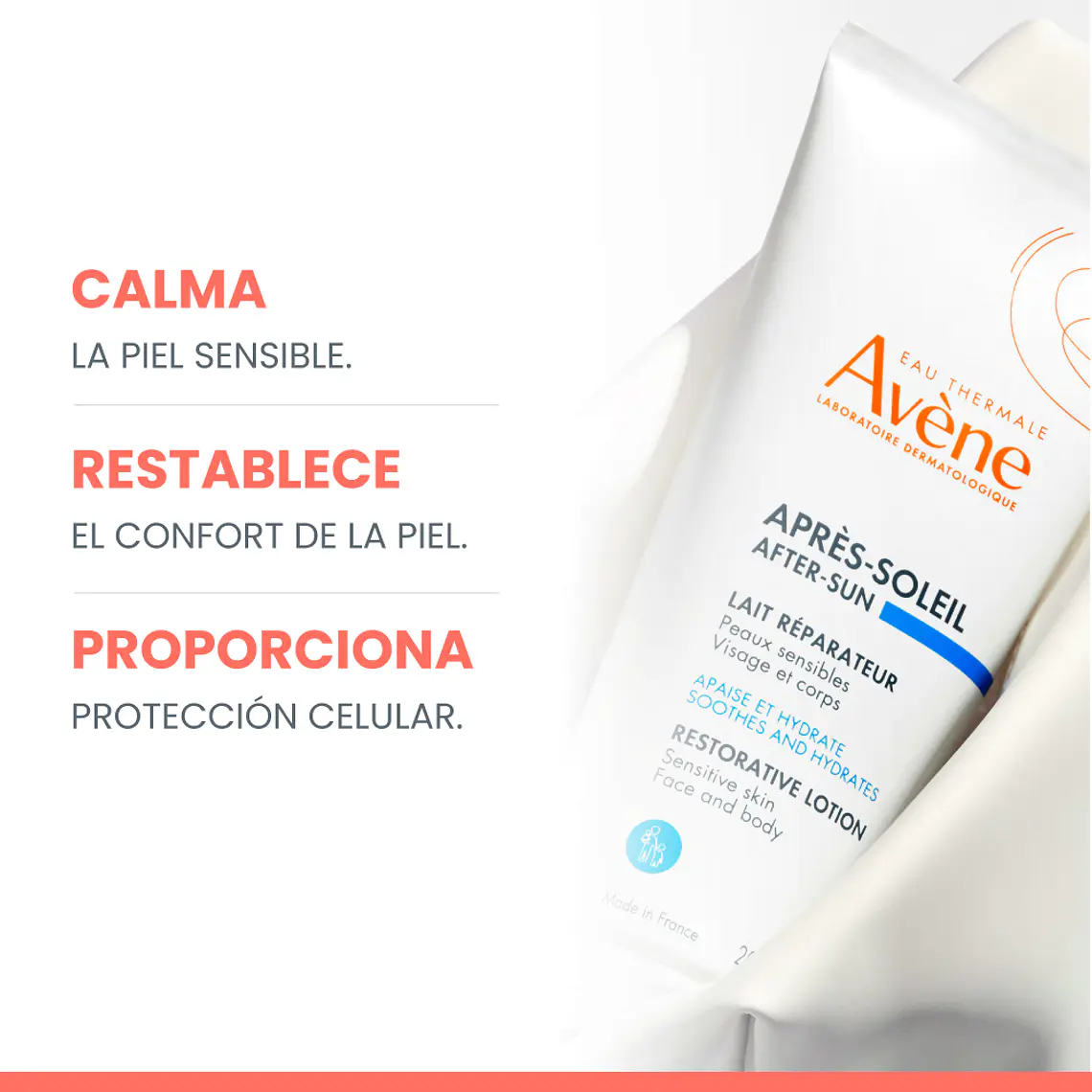 AVENE LECHE AFTER SUN REPARADOR TUBO FAEPH (200 ML) I VENCE:31-03-2027 6