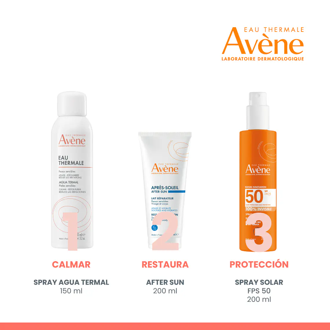 AVENE LECHE AFTER SUN REPARADOR TUBO FAEPH (200 ML) I VENCE:31-03-2027 7