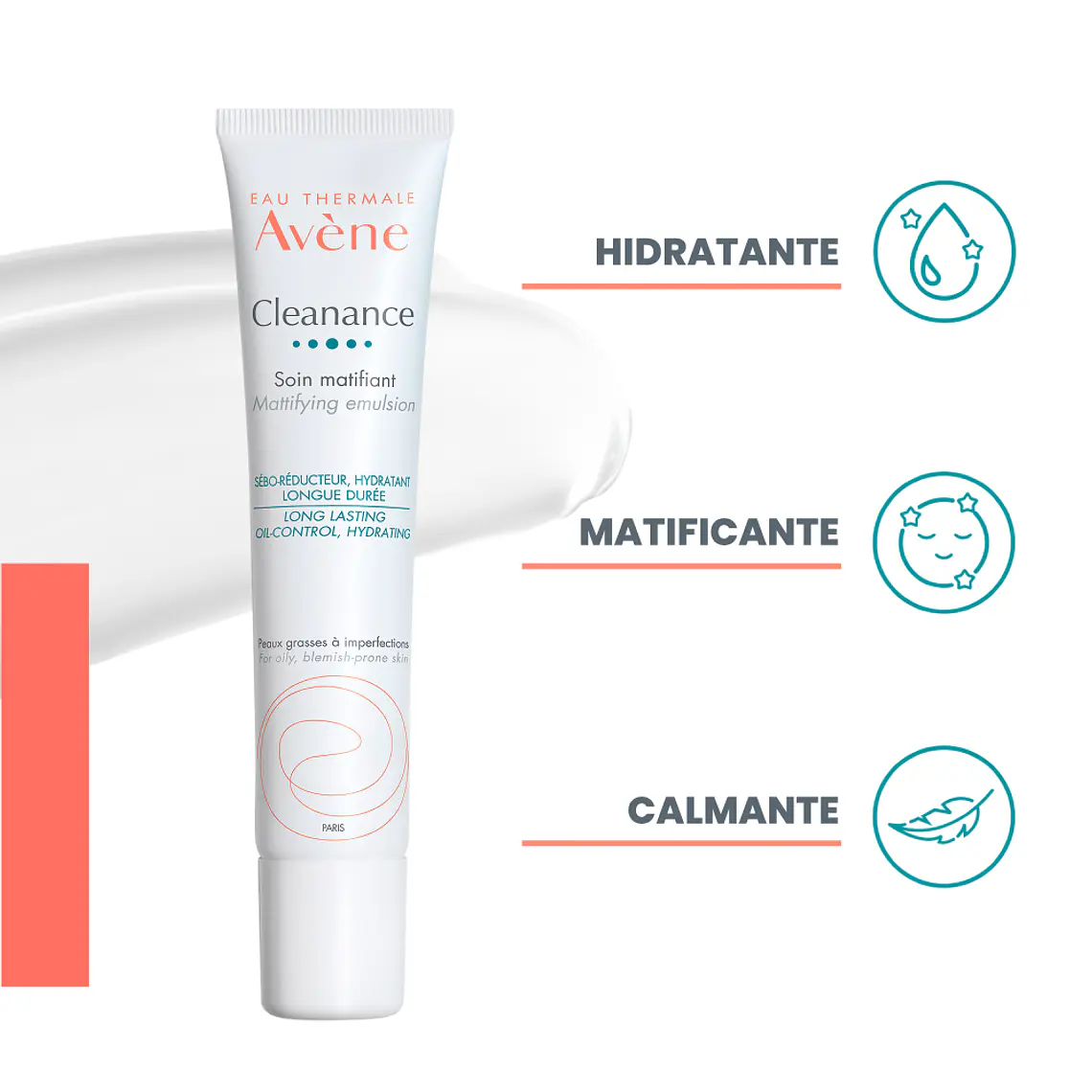AVENE CLEANANCE EXPERT GEL CUIDADO MATIFICANTE (40 ML) I VENCE:30-06-2027 10