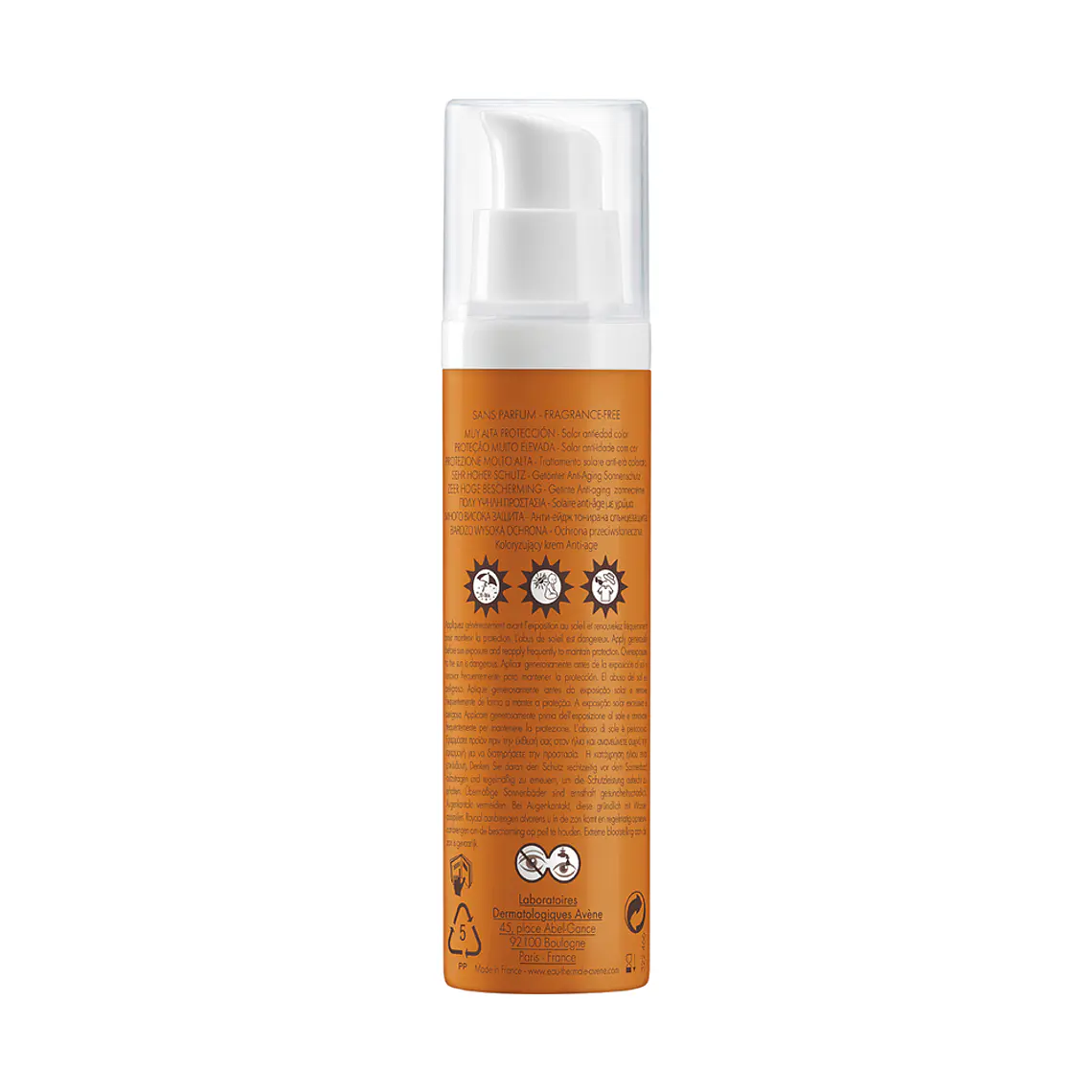 AVENE SOLAR ANTI EDAD CON COLOR SPF50+ (50 ML) - VENCE:31-07-2027 2