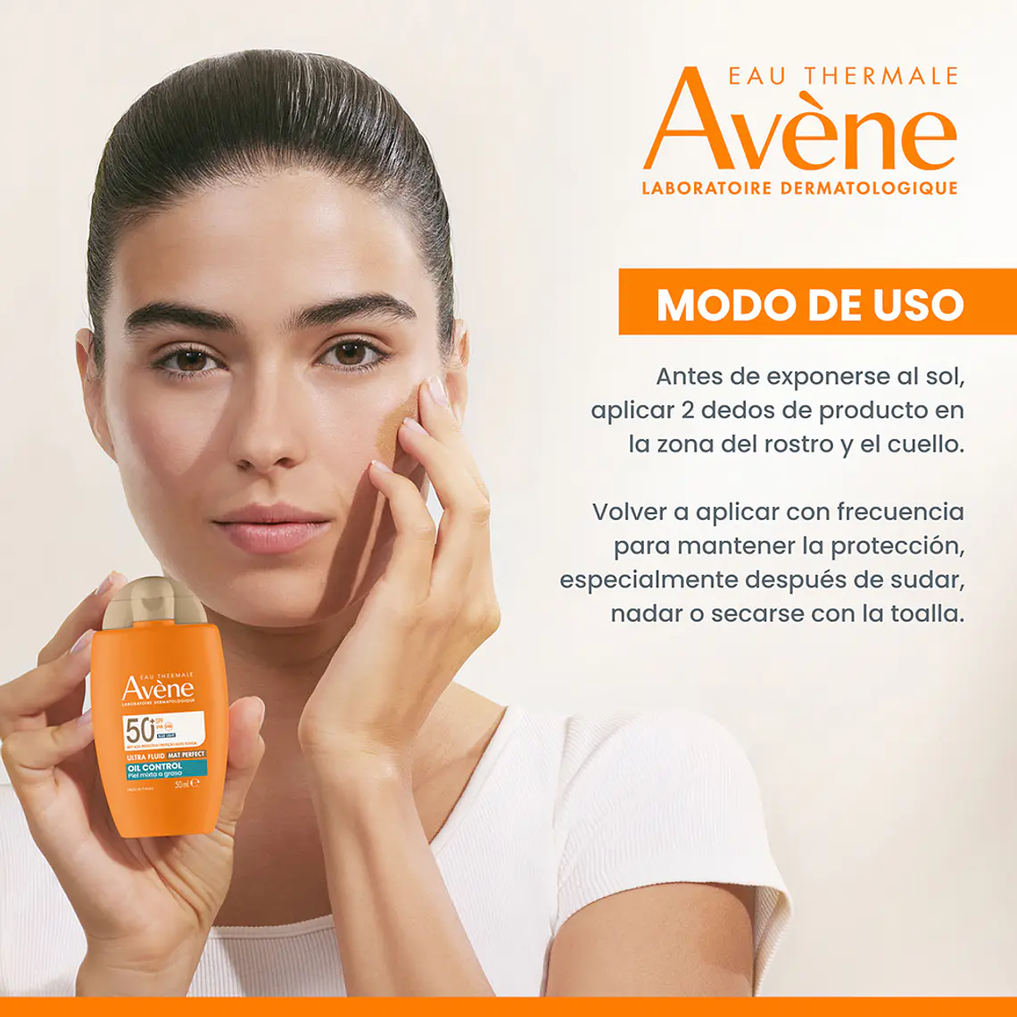 AVENE SOLAR ULTRA-FLUID OIL CONTROL CON COLOR SPF50+ (50 ML) I VENCE: 31-03-2028 9