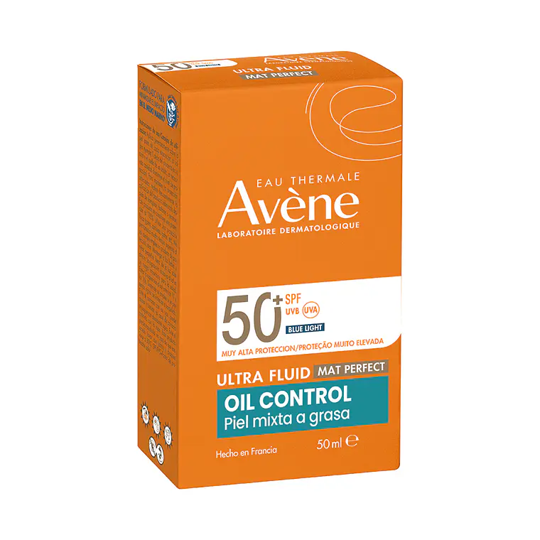AVENE SOLAR ULTRA-FLUID OIL CONTROL CON COLOR SPF50+ (50 ML) I VENCE: 31-03-2028 11