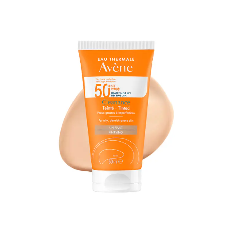 AVENE SOLAR CLEANANCE CON COLOR SPF50+ (50 ML) I VENCE: 30-11-2027 2