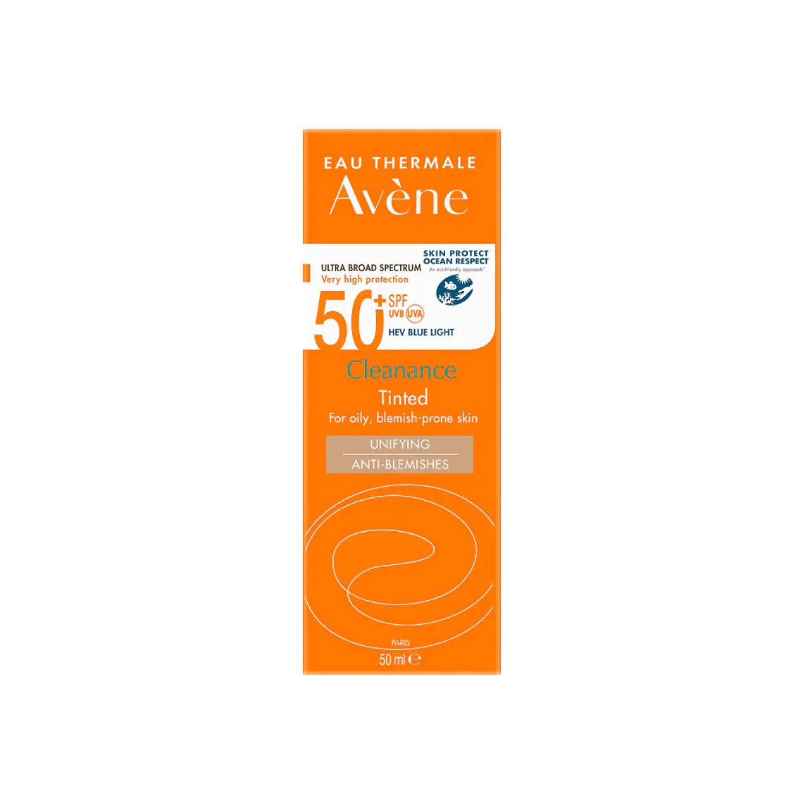 AVENE SOLAR CLEANANCE CON COLOR SPF50+ (50 ML) I VENCE: 30-11-2027 3