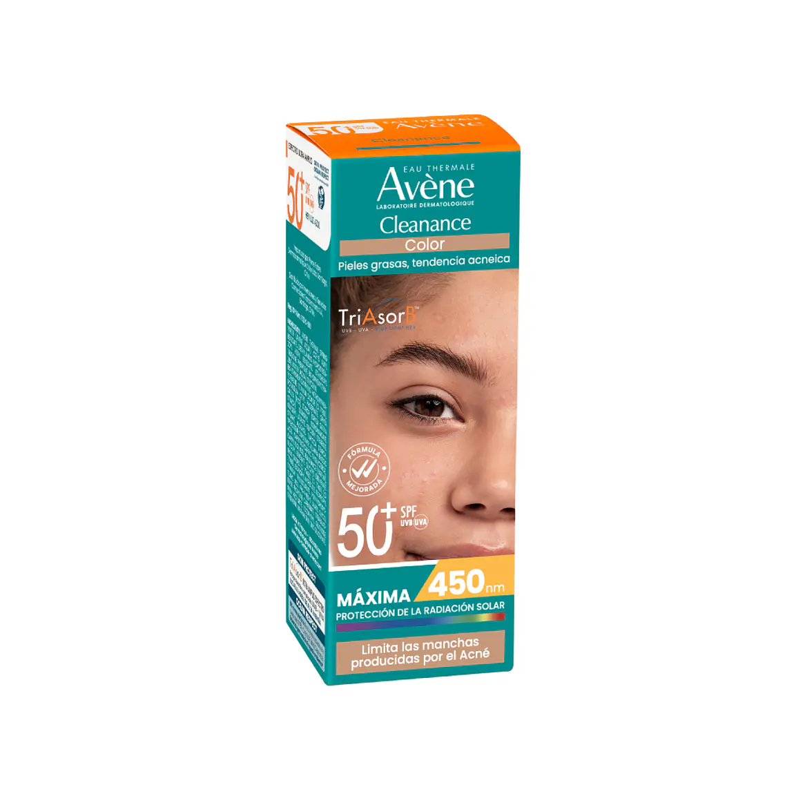 AVENE SOLAR CLEANANCE CON COLOR SPF50+ (50 ML) I VENCE: 30-11-2027 4