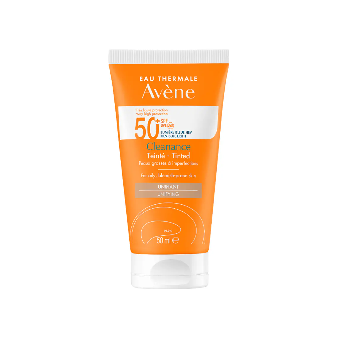 AVENE SOLAR CLEANANCE CON COLOR SPF50+ (50 ML) I VENCE: 30-11-2027 1