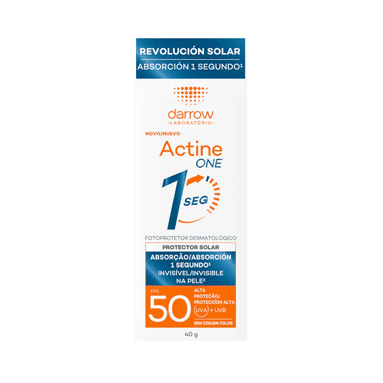 DARROW FOTOPROTECTOR ACTINE ONE SPF 50 (40 ML) I VENCE: 28-02-2027 3